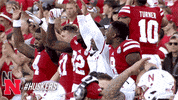 Happy Nebraska Football GIF by Huskers