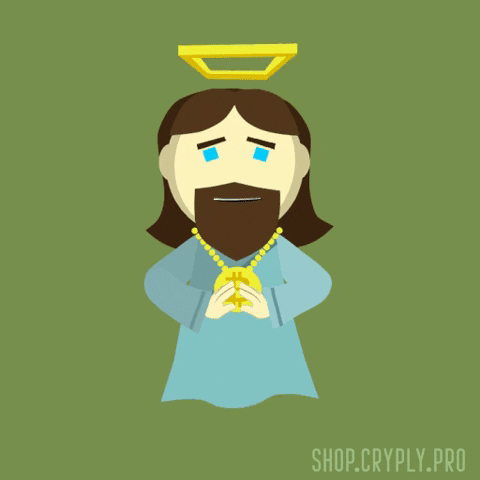 Sorry Jesus Christ GIF by Mr.Cryply