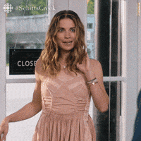 schitts creek flirt GIF by CBC