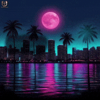 Night Moon Love GIF by Nova Sound