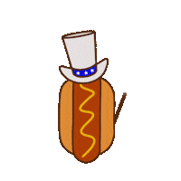 4Th Of July Usa Sticker by Kennesaw State University