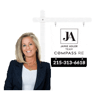 Jamie Adler Sticker by Homes by Gill - Surinder Gill