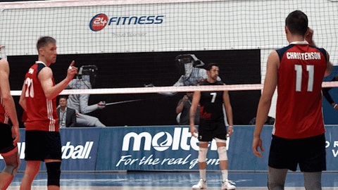 usavolleyball giphyupload point pointing adidas GIF