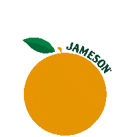Old Fashioned Orange Sticker by Jameson Irish Whiskey