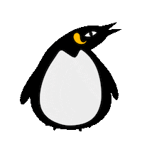 Sub Pop Records Penguin Sticker by DANTO Studio