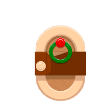 Holiday Santa Sticker by LEGO