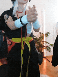 Leyah_chan reaction nice twitch clap GIF