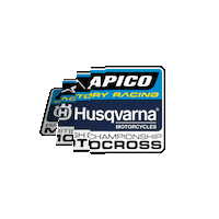 ApicoFactoryRacing racing point motocross mx Sticker