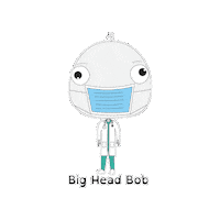 Health Doctor Sticker by BigHeadBob.com
