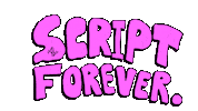 Script Pizzaboyzzz Sticker by deladeso