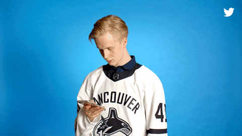 Vancouver Canucks Omg GIF by Twitter