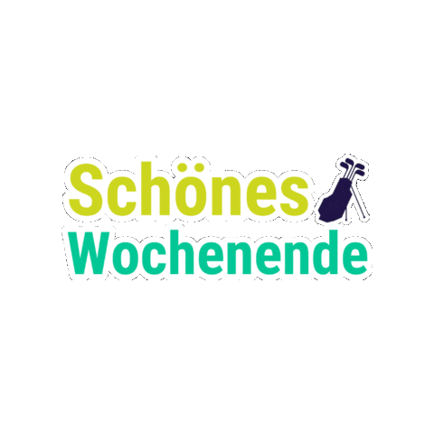 golfassec giphygifmaker golf weekend wochenende Sticker