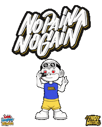 No Pain No Gain Success Sticker by Zhot Music