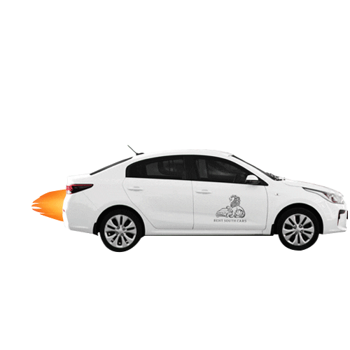 andesign_southcars_ru fire car speed rocket Sticker