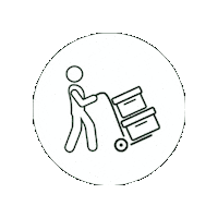 Mover Relocation Sticker by Jennifer Greenhill