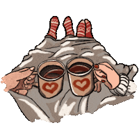 Fall Season Love Sticker