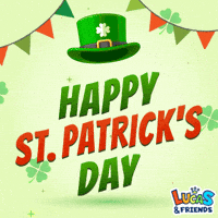 St Patricks Day Irish GIF by Lucas and Friends by RV AppStudios
