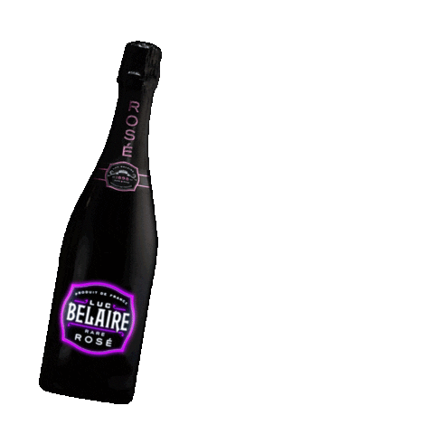 Champagne Bottle Sticker by Luc Belaire