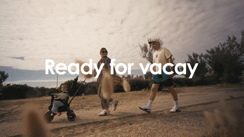 Ready To Go Summer Vibes GIF by Doona™ - Parenting Made Simple