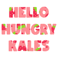 Vegan Food Sticker by Kale My Name