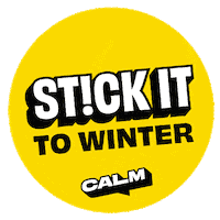 Campaign Against Living Miserably Sticker by CALM