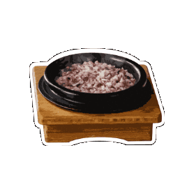 Rice Korean Food Sticker by dkore