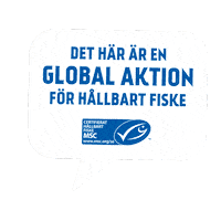 Fisk Aktion Sticker by msc_sverige