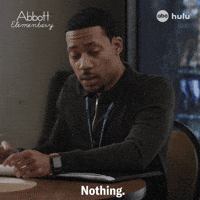 Nothing Abbott GIF by ABC Network