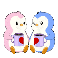 Good Morning Love Sticker by Pudgy Penguins
