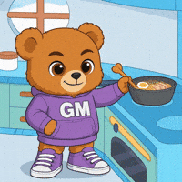 Bear Cooking GIF by TOY