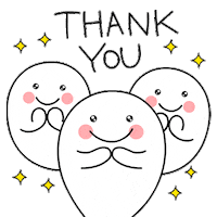 Thanks Thank You Sticker