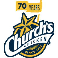 Flag Sticker by Church's Chicken