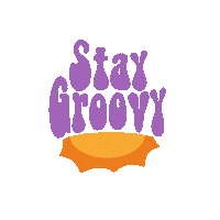 LittlePieceofmyHeart groovy hippie staygroovy littlepieceofmyheart Sticker