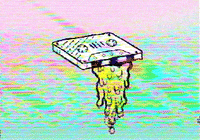 markvomit glitch sick slime cassette GIF