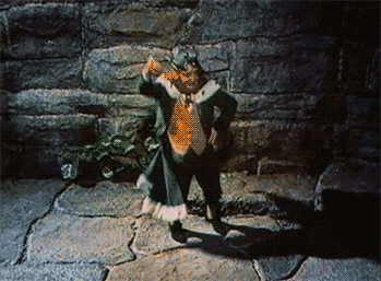 St Patricks Day Dancing Leprechaun GIF