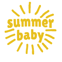 Summer Baby Sticker