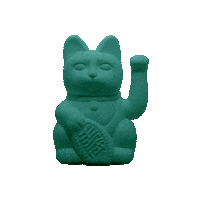 Luckycat Sticker by Donkey Products