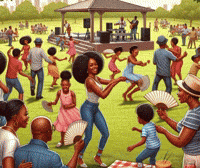 Family Reunion Dancing GIF by NoireSTEMinist