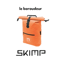 SKIMPFRANCE backpack sac sac a dos baroudeur Sticker