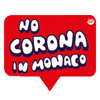 Monte-Carlo Corona Sticker by Vadim Blaustein