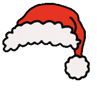 Happy Merry Christmas Sticker by Isabella Baillie