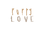 writtenwithhope puppy love mariahb Sticker