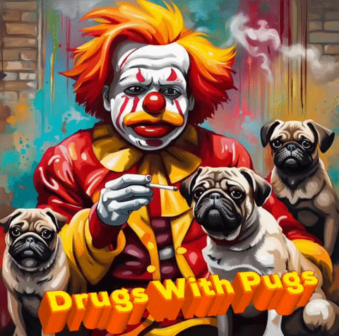Drugs With Pugs GIF by Florida Man Shades