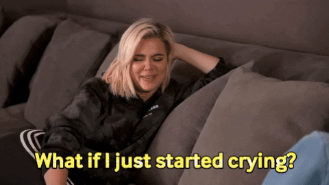 Khloe Kardashian Crying GIF by Bunim/Murray Productions