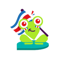 yosoykolbicr frog tricolor rana sele Sticker