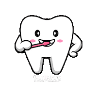 Brush Tooth Sticker by Ultimate Orthodontic Academy