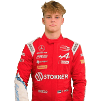 Paul Mercedes Sticker by Prema Team