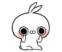 Line うさぎ Sticker by クレイジー闇うさぎ