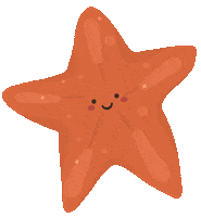Sea Star Pink Sticker