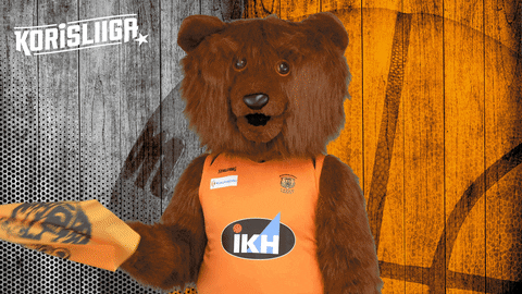 The Bear Mascot GIF by Basket_fi